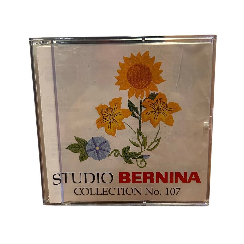 Studio Bernina Embroidery Card Collection No. 107 Baby Lock Brother Simplicity